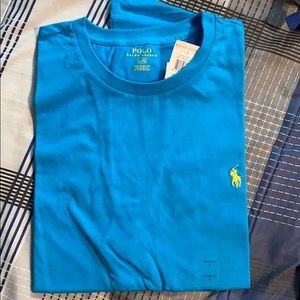 Polo Ralph Lauren mens large blue T Shirt NWT